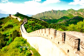 Great Wall in  Beijing Indian tour