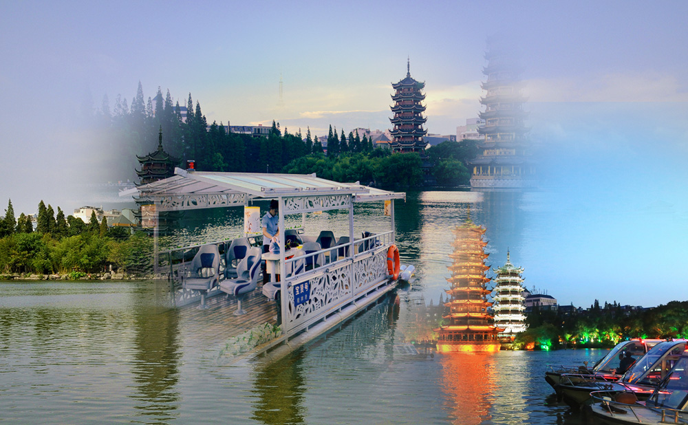 photo of Guilin Evening Cruise on Two Rivers and Four Lakes with Cormorant Fishing Show