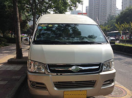 Xian car rental from hotel