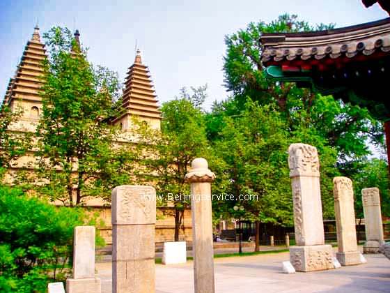 Visit Wuta Temple of Beijing