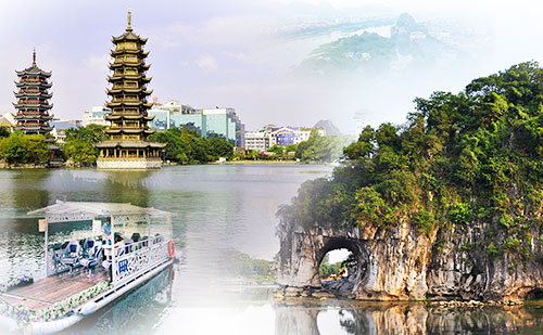 photo of Guilin City One Day Private Tour with Cruise on Two Rivers and Four Lakes