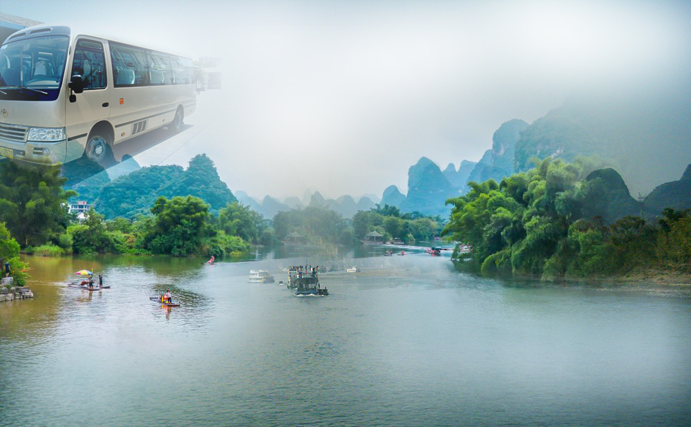 photo of Guilin One Day Join in Tour of Li River Cruise to Yangshuo