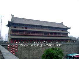 Xian attraction:  Ancient City Wall